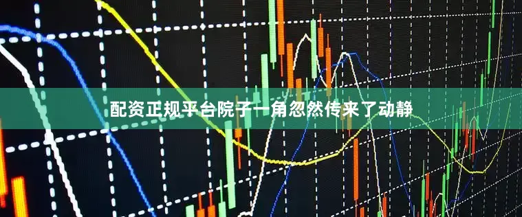 配资正规平台院子一角忽然传来了动静