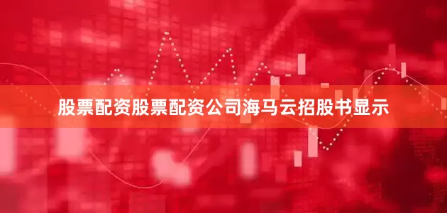 股票配资股票配资公司　　海马云招股书显示